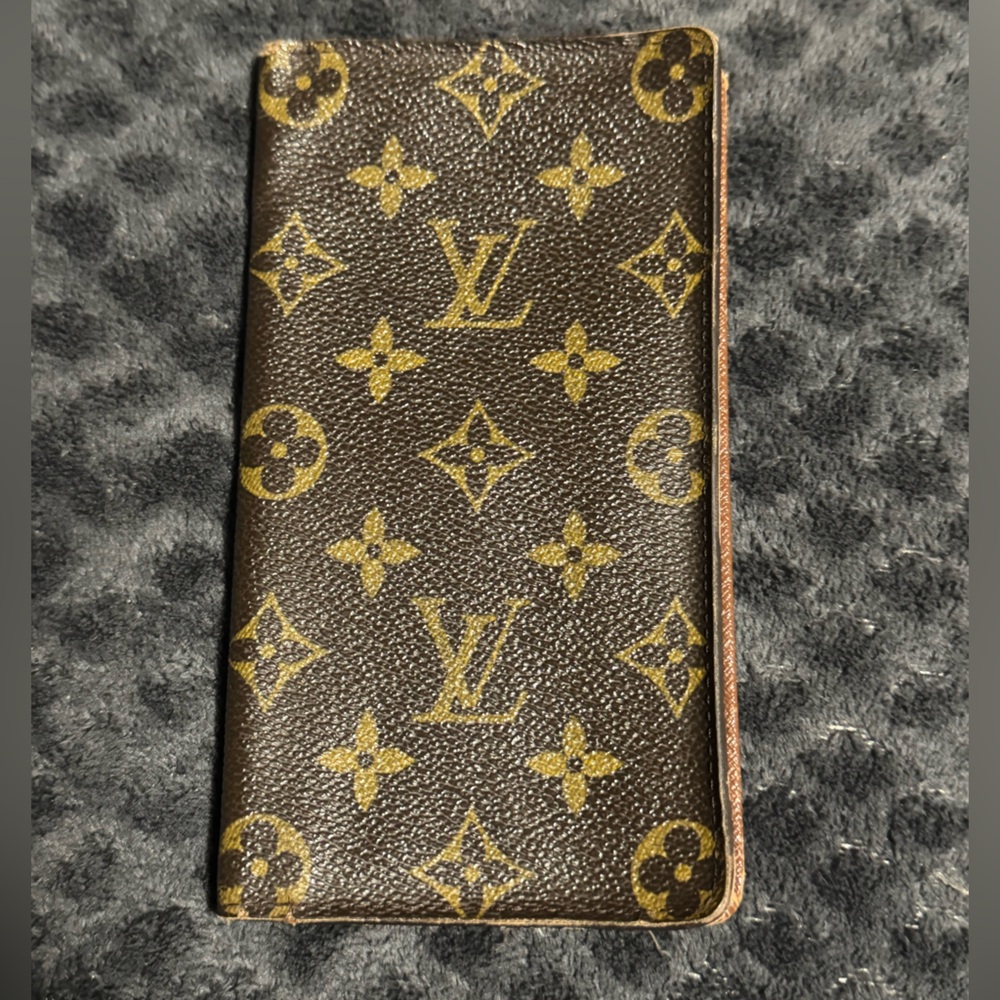 Louis Vuitton Monogram Wallet in Brown and Gold